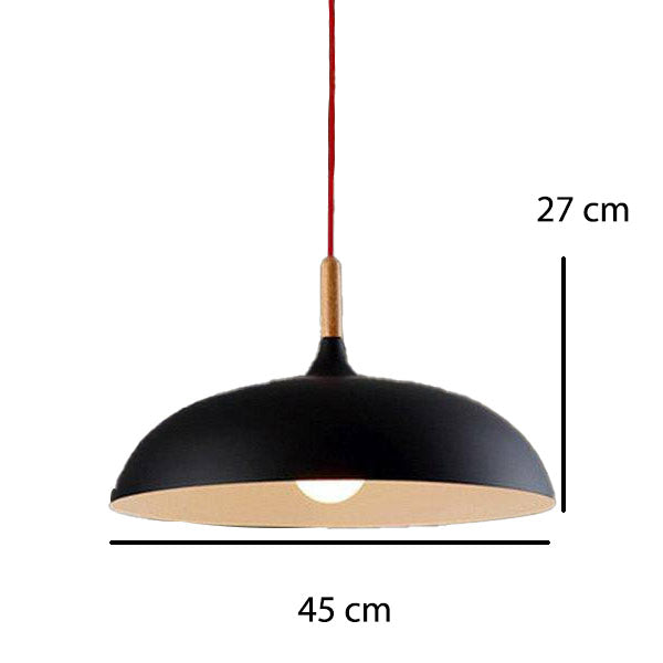 Suspension en bois et aluminium Coffee - vue 8 sur 9
