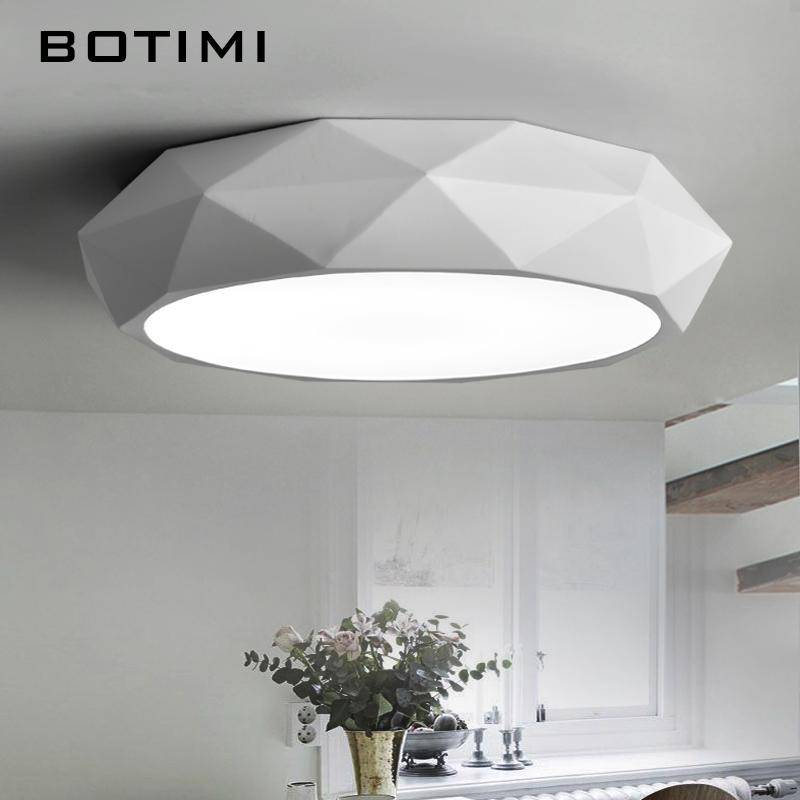 Plafonnier design LED diamant géométrique - vue 3 sur 5