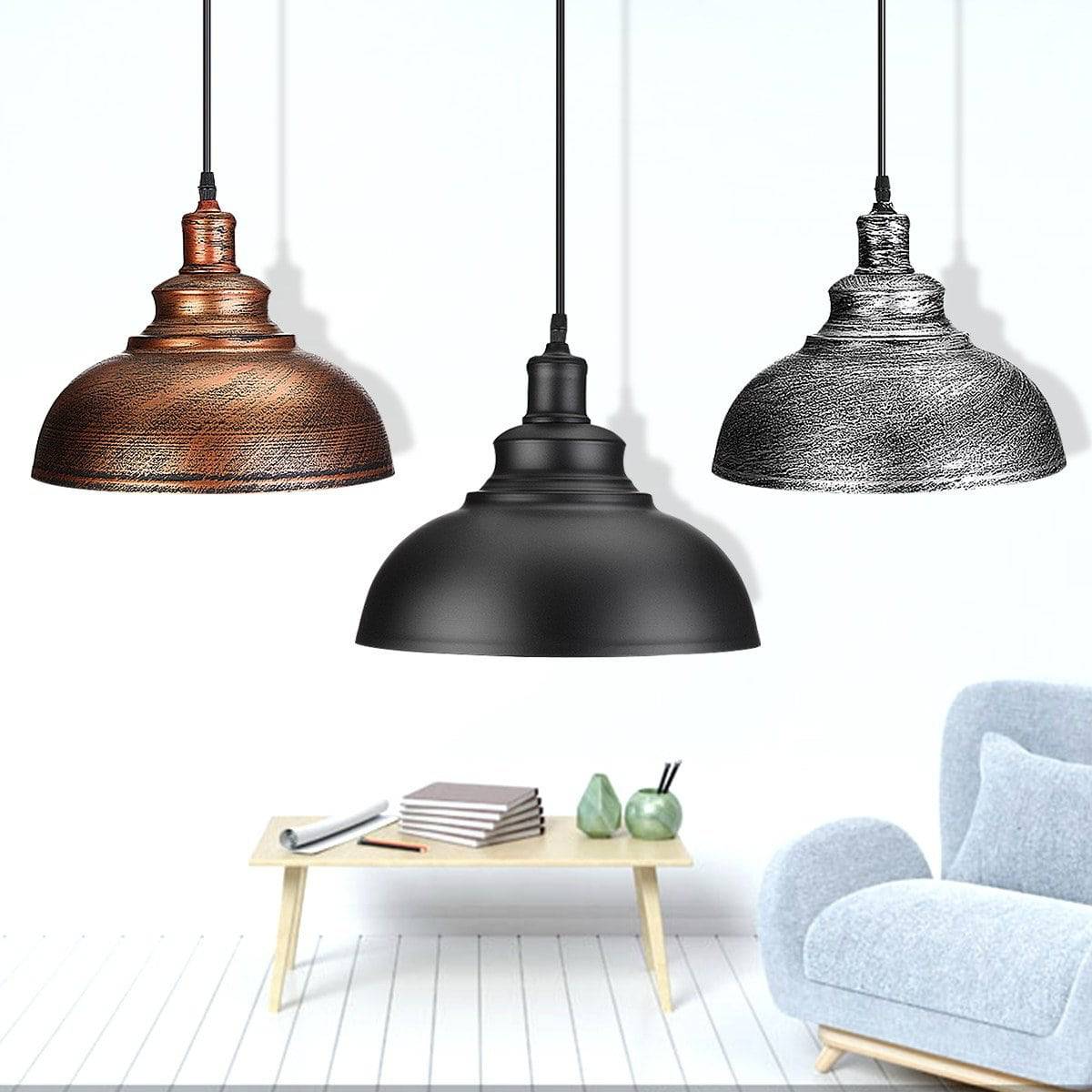 Suspension style industriel Edison - vue 4 sur 8