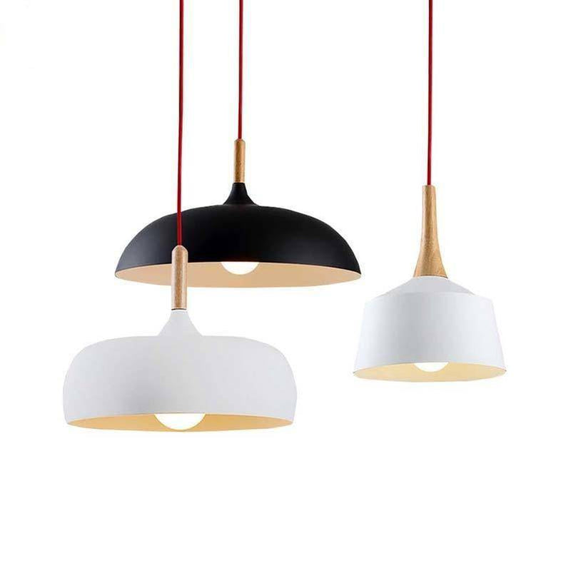 Suspension en bois et aluminium Coffee
