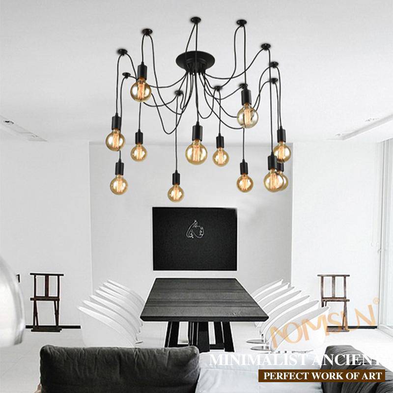 Suspension American Vintage ampoules pendues - vue 3 sur 5