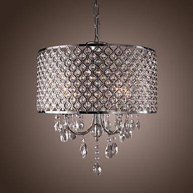 Suspension LED en cristal moderne - vue 2 sur 4