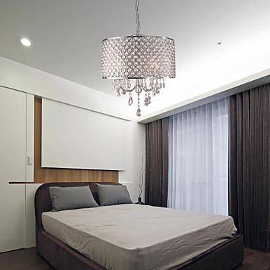 Suspension LED en cristal moderne - vue 3 sur 4