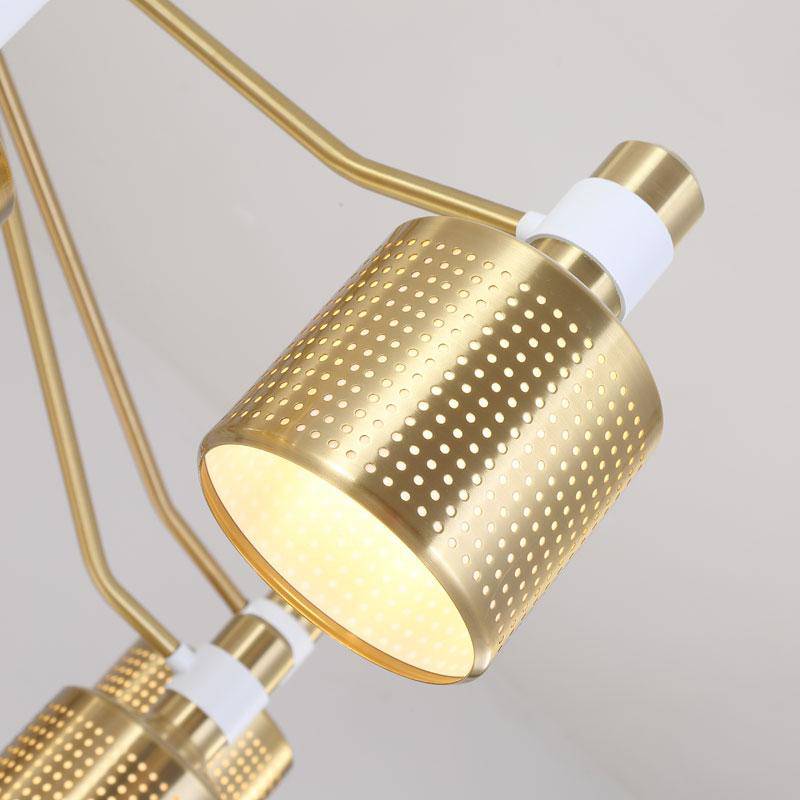 Lustre moderne doré Nordic - vue 3 sur 5