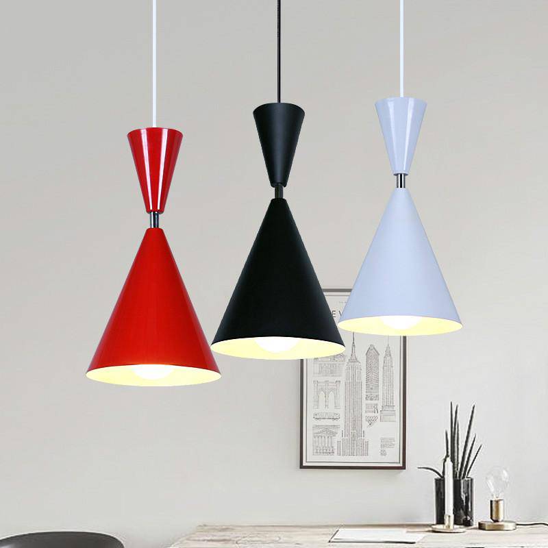 Suspension Modern en aluminum de couleur - vue 4 sur 6