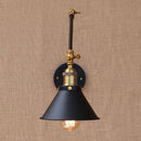 Applique noire et dorée ajustable American country