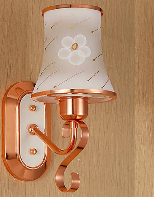Applique murale or rose avec abat-jour Aisle - vue 3 sur 6