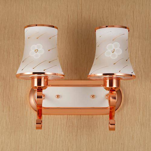 Applique murale or rose avec abat-jour Aisle - vue 4 sur 6