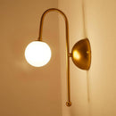 Applique murale dorée design Sconce