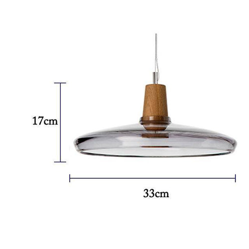 Suspension à LED en verre de différentes formes - vue 11 sur 11