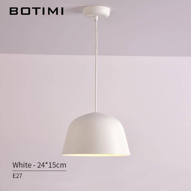 Suspension design à LED de couleur Macaron - vue 8 sur 11