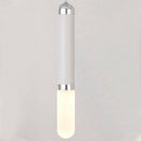 Suspension LED design cylindre blancs Vintage