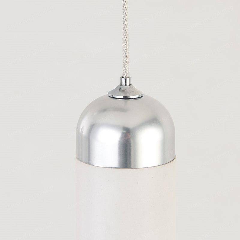 Suspension LED design cylindre blancs Vintage - vue 6 sur 5