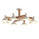 Plafonnier LED en bois Bulbs (noir ou blanc)