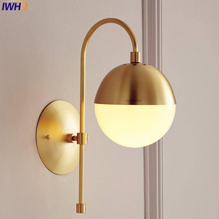 Applique moderne design LED doré Copper - vue 4 sur 6
