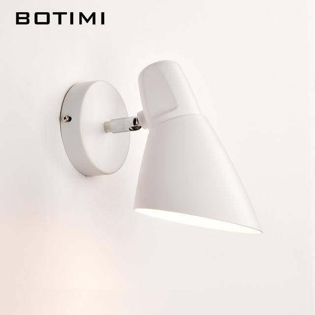 Applique LED ajustable Nordic (noir ou blanc)