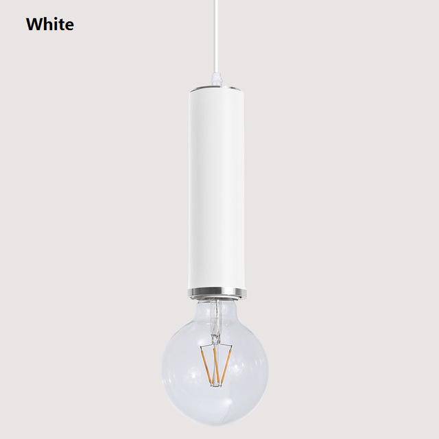 Suspension design LED en tube de couleur - vue 11 sur 12