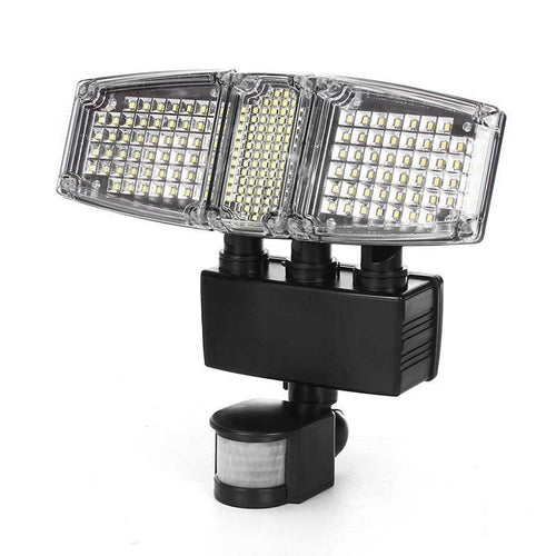 Projecteur extérieur solaire à 178 LEDs Arilux (noir ou blanc) - vue 2 sur 4