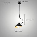 Suspension design à LED Restaurant