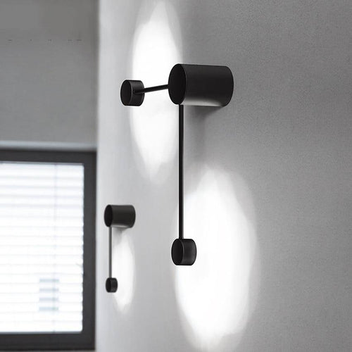 Applique murale design à LED petites barres illuminée