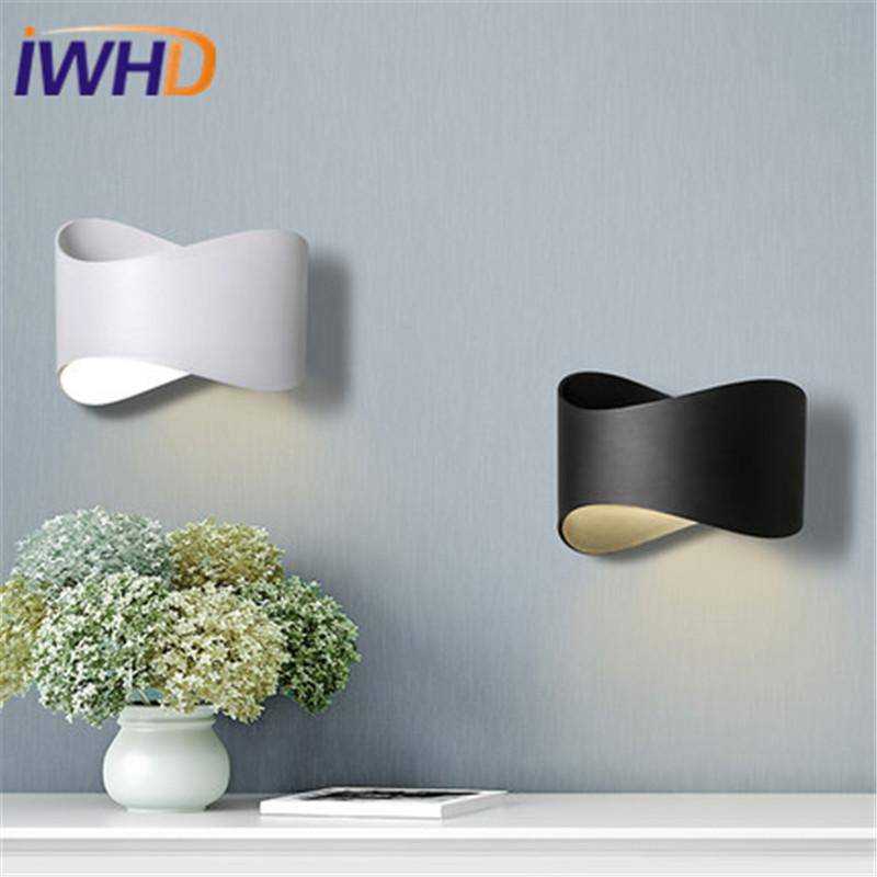 Applique murale LED au design arrondi fashion - vue 3 sur 6