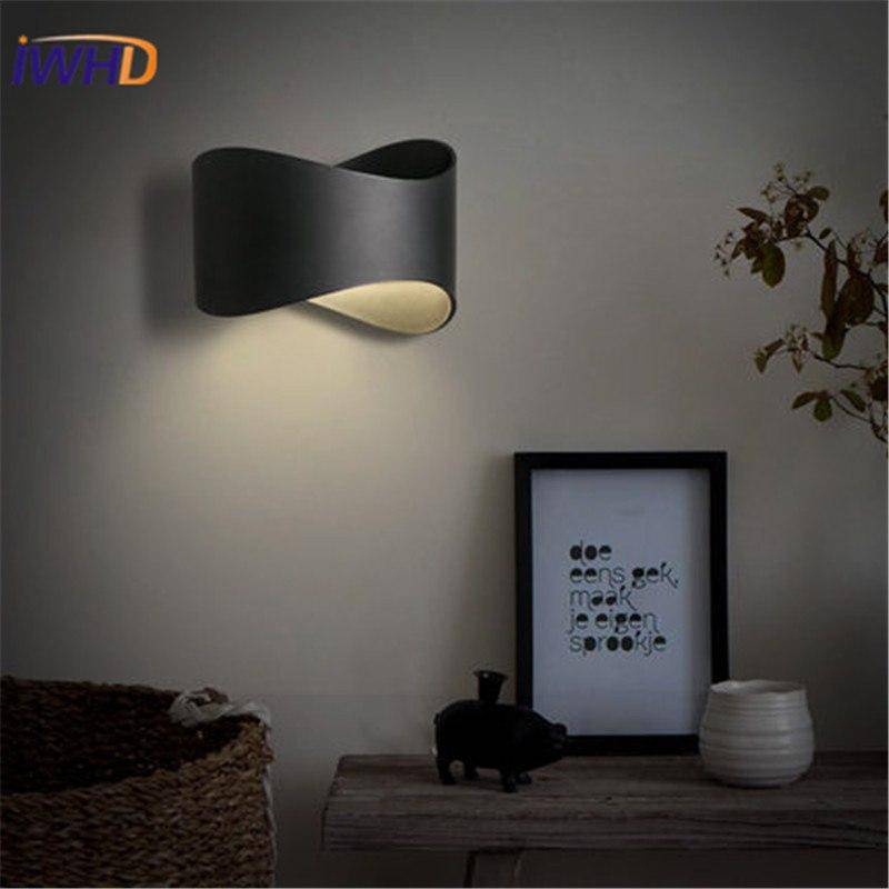 Applique murale LED au design arrondi fashion - vue 5 sur 6