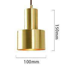 Suspension design dorée Europe - vue 5 sur 6