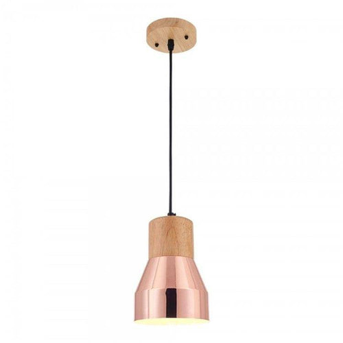 Suspension design LED Loft (doré ou rose gold) - vue 6 sur 6