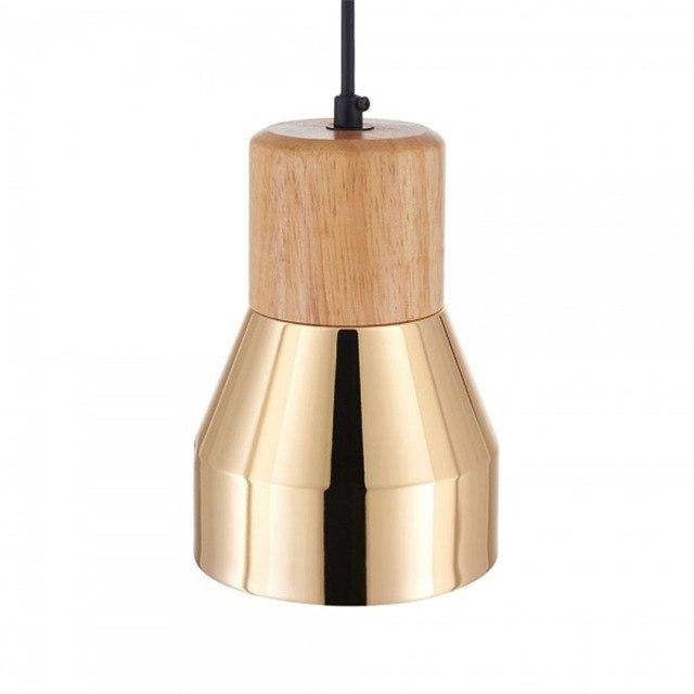 Suspension design LED Loft (doré ou rose gold) - vue 2 sur 6