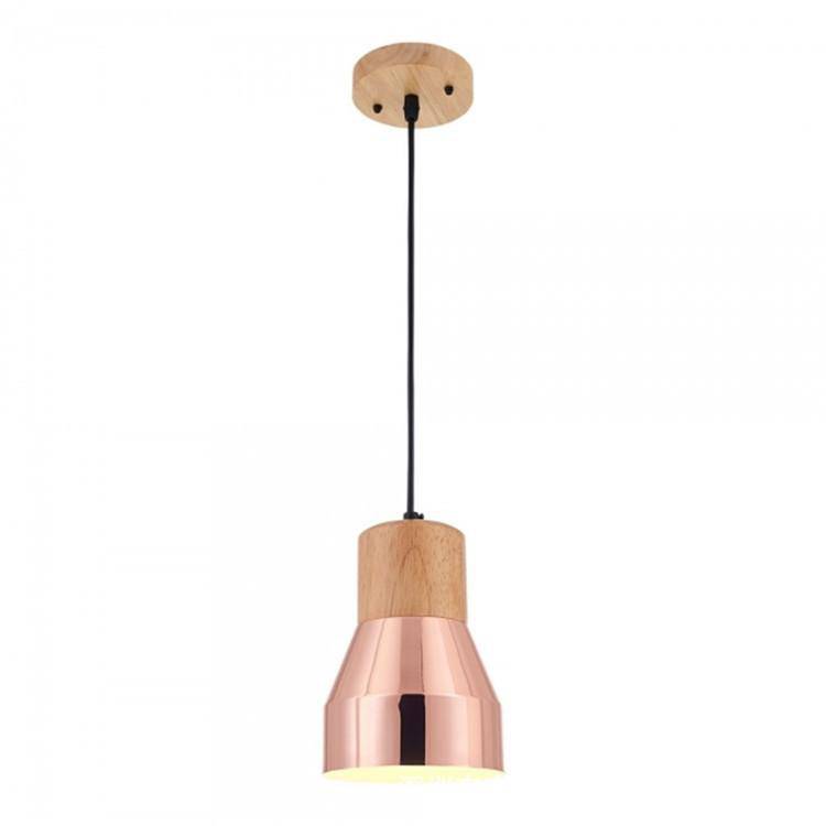 Suspension design LED Loft (doré ou rose gold) - vue 4 sur 6