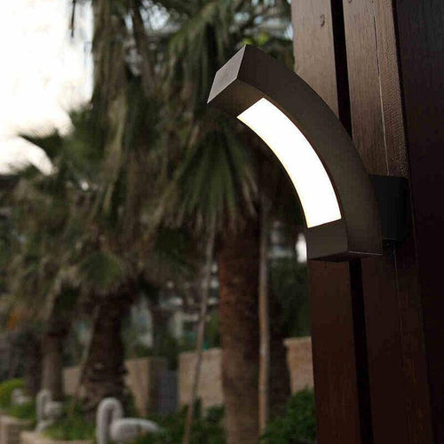 Applique murale LED extérieure waterproof arrondie - vue 3 sur 6
