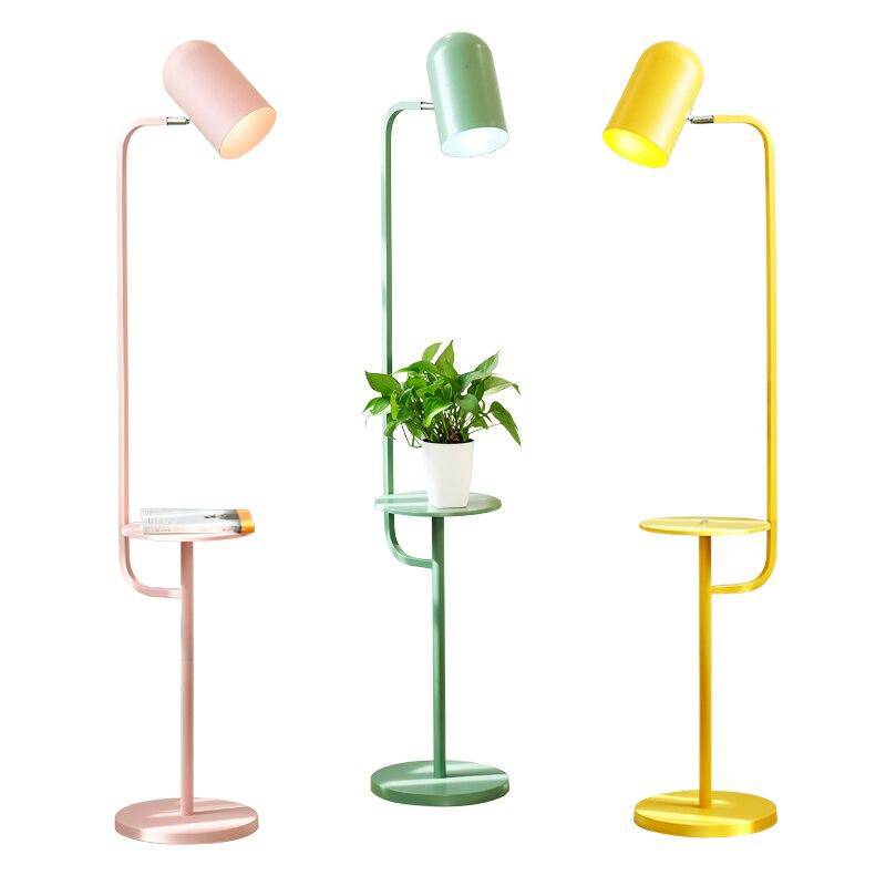 Lampadaire moderne LED avec table coloré Color - vue 5 sur 7