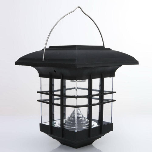 Lanterne extérieur LED verre et métal Hanging - vue 3 sur 4