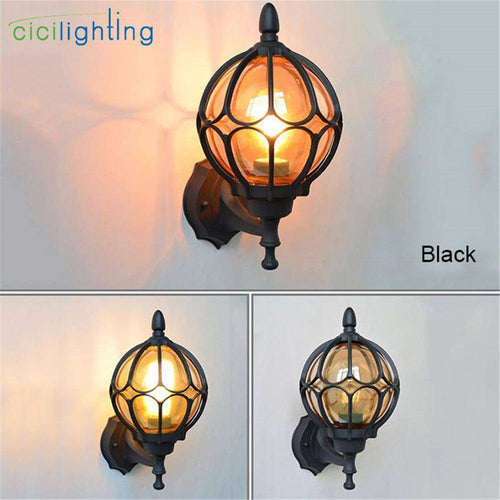 Applique rustique et antique en cage European - vue 6 sur 8