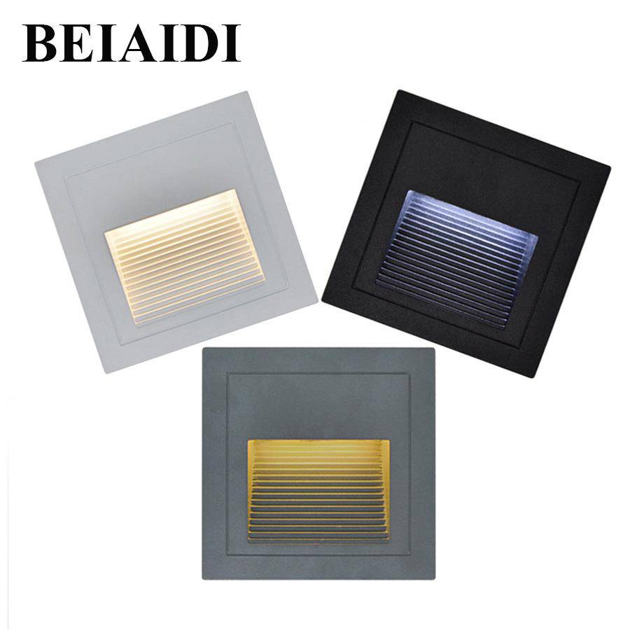 Applique extérieur LED pour marches escalier Beiaidi - vue 2 sur 4