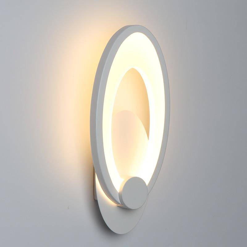 Applique murale LED en forme ovale Room