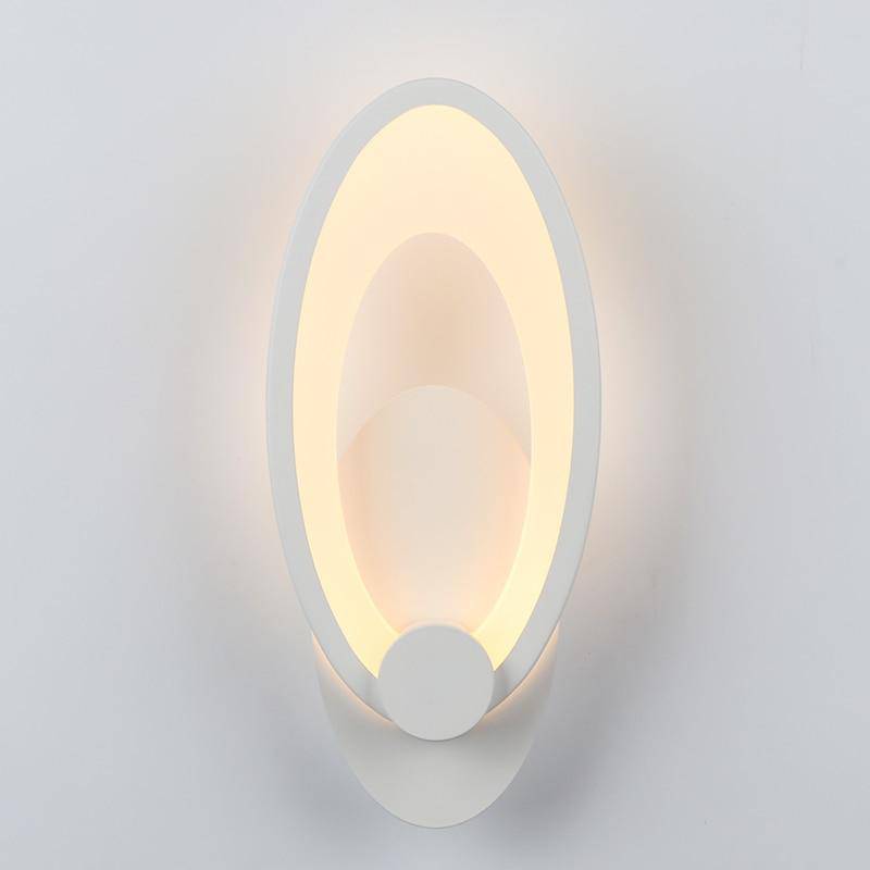 Applique murale LED en forme ovale Room