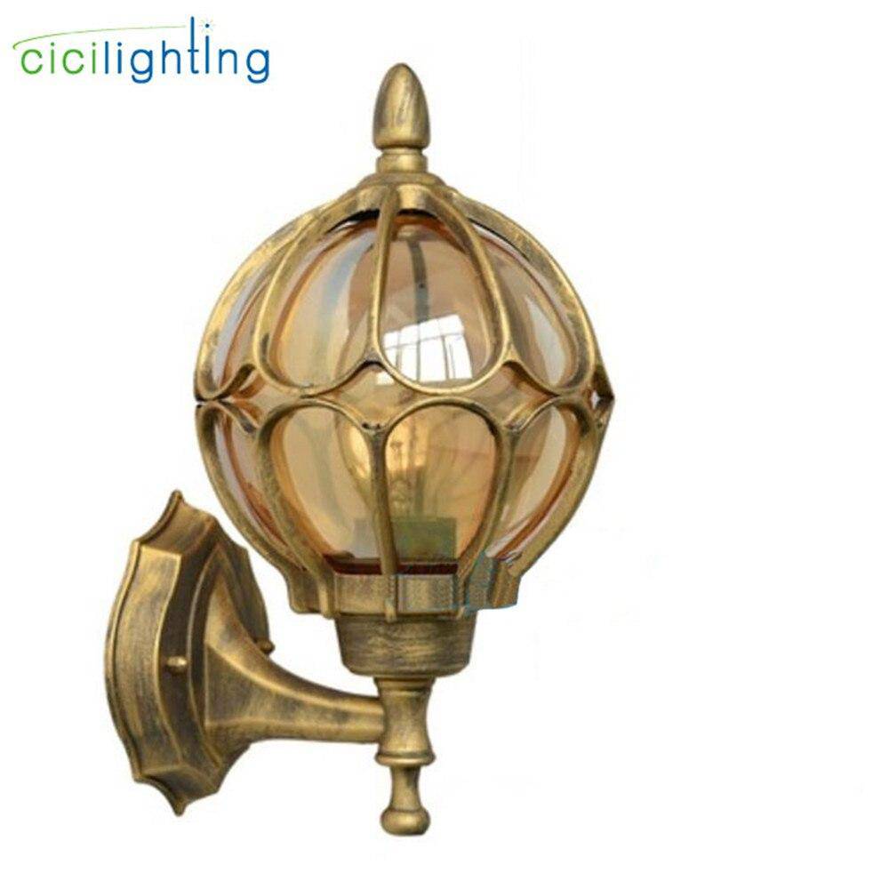 Applique rustique et antique en cage European - vue 8 sur 8