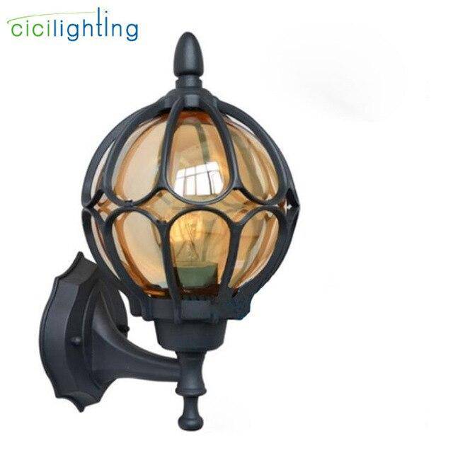 Applique rustique et antique en cage European - vue 4 sur 8