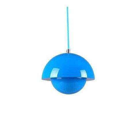 Suspension design à LED fleur de couleur Clizia