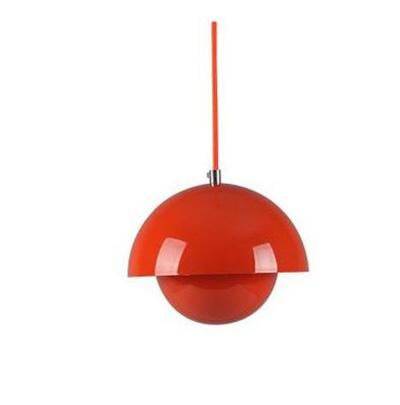 Suspension design à LED fleur de couleur Clizia - vue 7 sur 11