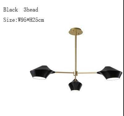 Lustre design branches et lampes Creative - vue 13 sur 26
