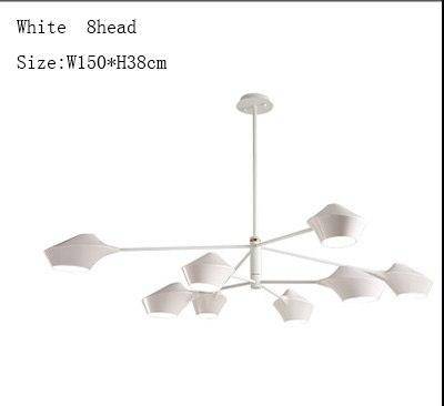 Lustre design branches et lampes Creative - vue 10 sur 26