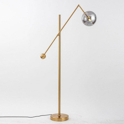 Lampadaire design doré Geometry - vue 5 sur 9