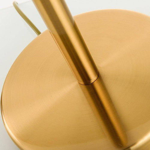 Lampadaire design doré Geometry - vue 8 sur 9