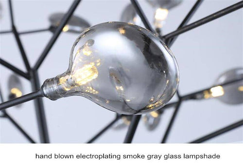 Lustre design LED arbre à branches Leaf - vue 7 sur 12