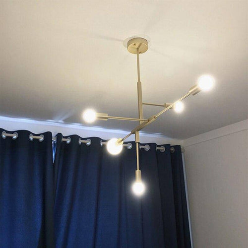 Lustre design bras doré Creative - vue 2 sur 4