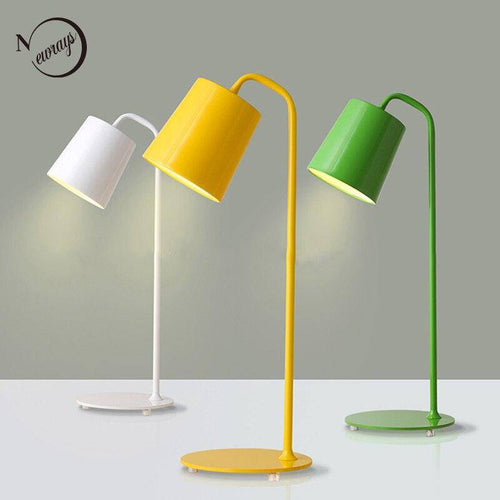 Lampe de bureau moderne à LED avec abat-jour en métal coloré Study - vue 5 sur 8