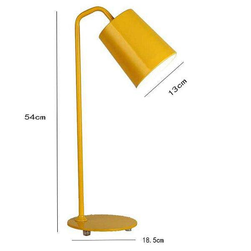 Lampe de bureau moderne à LED avec abat-jour en métal coloré Study - vue 8 sur 8