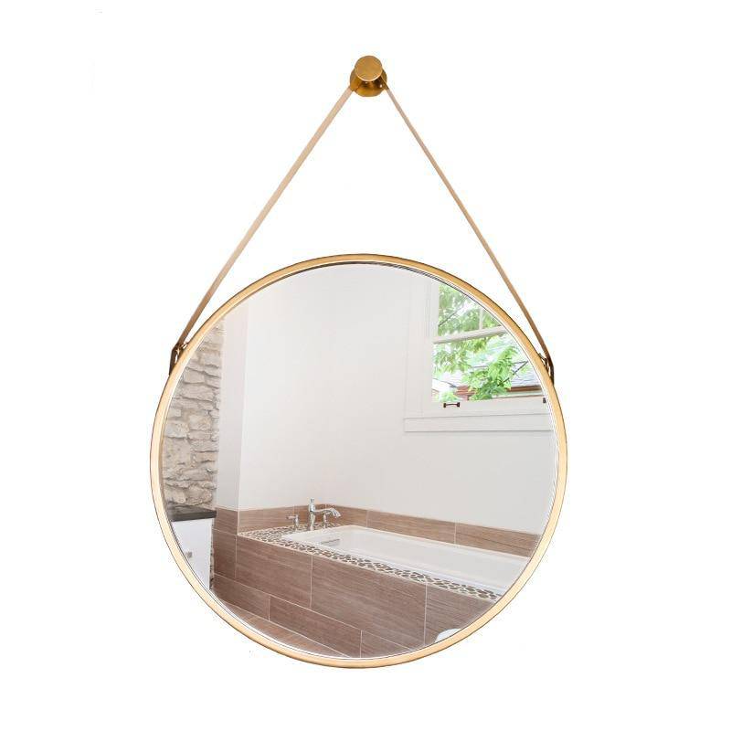 Miroir mural décoratif rond suspendu Personality - vue 6 sur 5